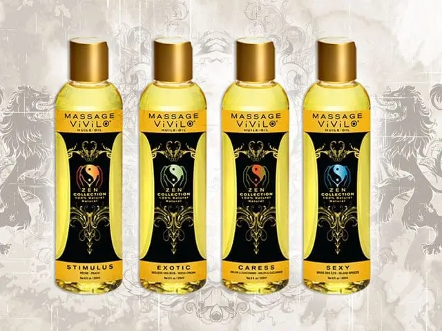 Boutique XXX offrant l'huile de massage Vivilo | Aphrodite